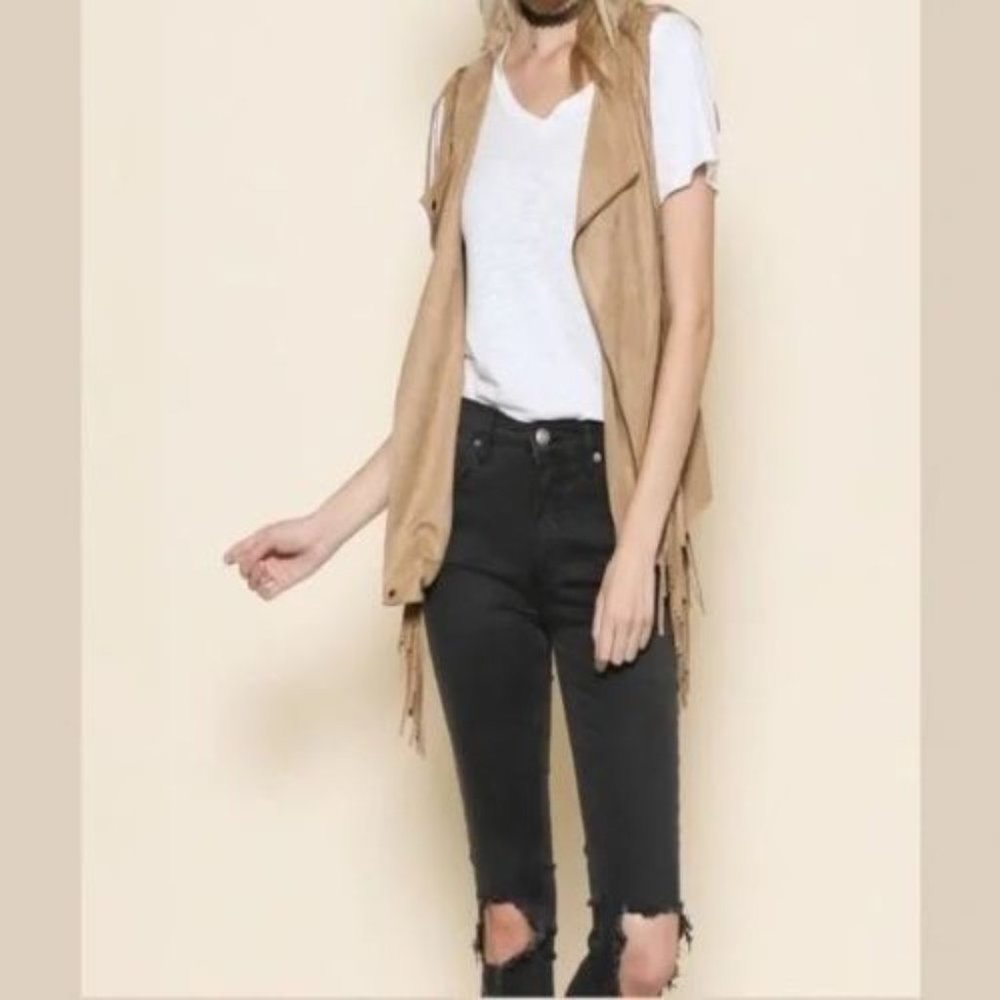 ✅🚨🆕🔴🌸S🌸A🌸L🌸E🌸🔴#️⃣1️⃣📢BULLY Open➕🆒FRINGE Cover VEST🟢💸BUY NOW👇📲💸🟢 - Picture 3 of 16